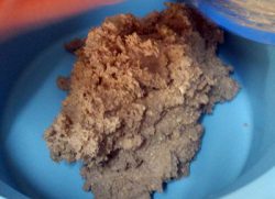 Mezcla de almendra y manteca