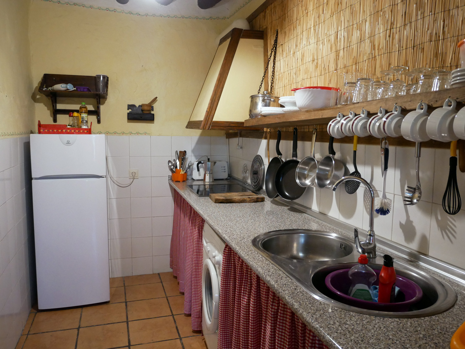 cocina alojamiento para familias